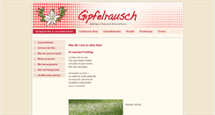 Desktop Screenshot of gipfelrausch.at
