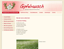 Tablet Screenshot of gipfelrausch.at