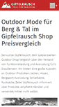 Mobile Screenshot of gipfelrausch.com
